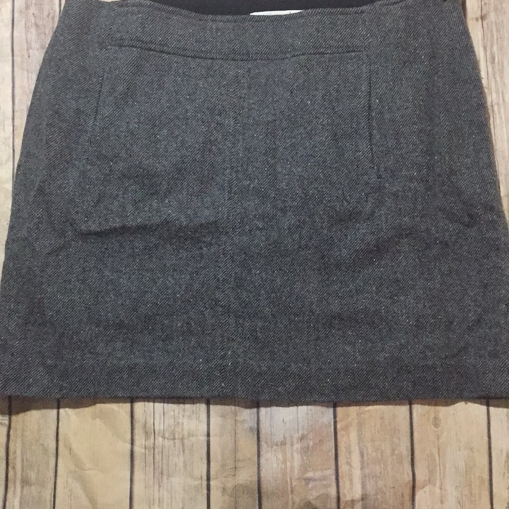 Banana Republic  Grey Wool Skirt